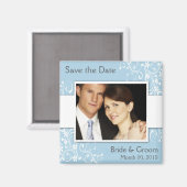 Magnete Save the Date für Fotos Magnet (Vorderseite/Rückseite)