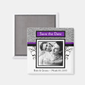 Magnete Save the Date für Fotos Magnet (Vorderseite/Rückseite)
