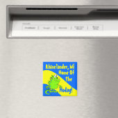 Magnete souvenir Rhinelander Hodag Hodags WI wiss Magnet (In Situ (Geschirrspüler))
