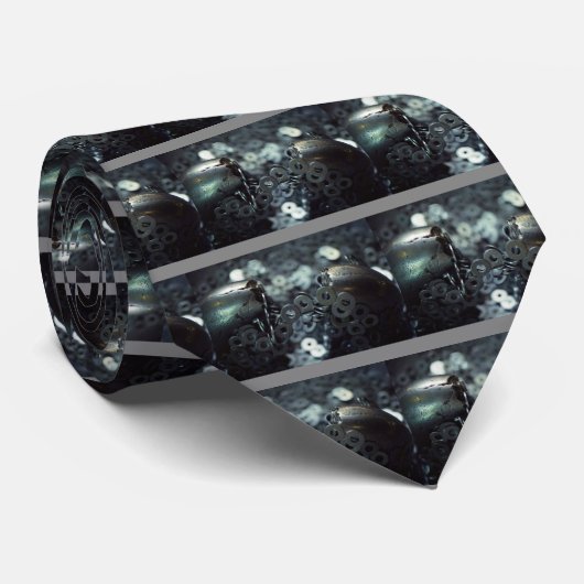 Magnete und Waschmittel Krawatte (Gerollt)