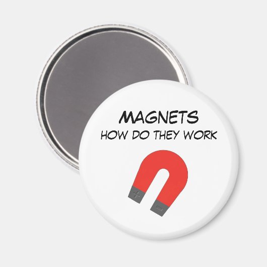 Magnete, wie funktionieren sie? magnet (Vorderseite/Rückseite)