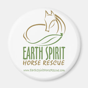 Magneten Earth Spirit Horse Rescue Inc. Magnet