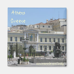 Magnetentwurf Athens Griechenland Magnet