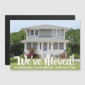 Magnetfeld-Adresswechsel-Announcement-Karte für da Magneteinladung (Vorne/Hinten)