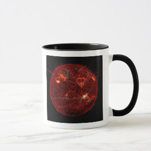 Magnetfeldlinien auf dem Sun 3 Tasse