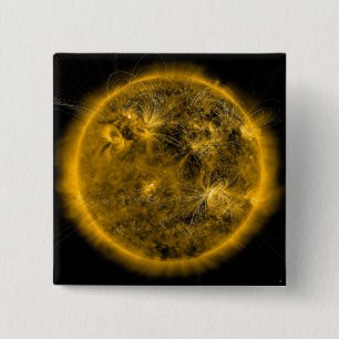 Magnetfeldlinien auf dem Sun Button