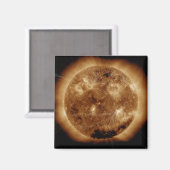 Magnetfeldlinien auf der Sonne 2 Magnet (Vorderseite/Rückseite)