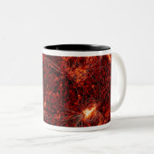 Magnetfeldlinien auf der Sonne 3 Zweifarbige Tasse (VorderseiteRechts)