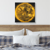 Magnetfeldlinien auf der Sonne Leinwanddruck (Insitu (Schlafzimmer))