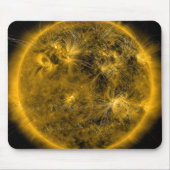 Magnetfeldlinien auf der Sonne Mousepad (Vorne)