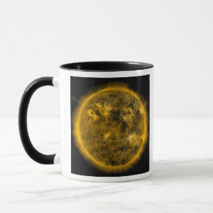 Magnetfeldlinien auf der Sonne Tasse