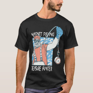 Magnetfischen Schatzjäger T-Shirt