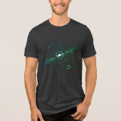 Magnetfluss Tri-Blend Shirt (Vorderseite)