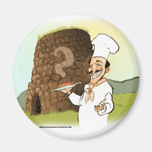 Magneti I DA frigo di Sardegna Gastronomica Magnet