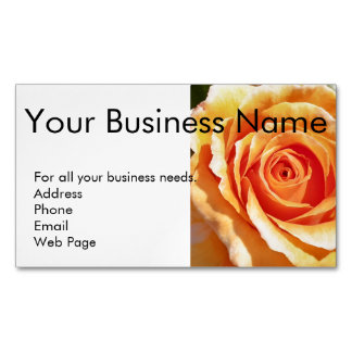 Magnetic Business Cards Floral - Self Promotion Magnetische Visitenkarte
