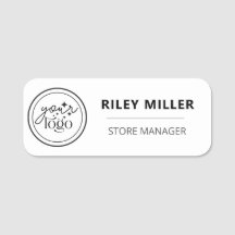 Magnetic Company Logo Employee 