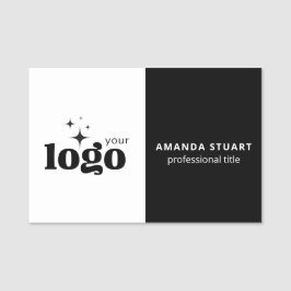 Magnetic Custom Employee Name Tag mit Logo und Job Namensschild