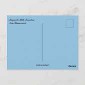 Magnetic Hill Moncton New Brunswick Canada Postkarte (Rückseite)