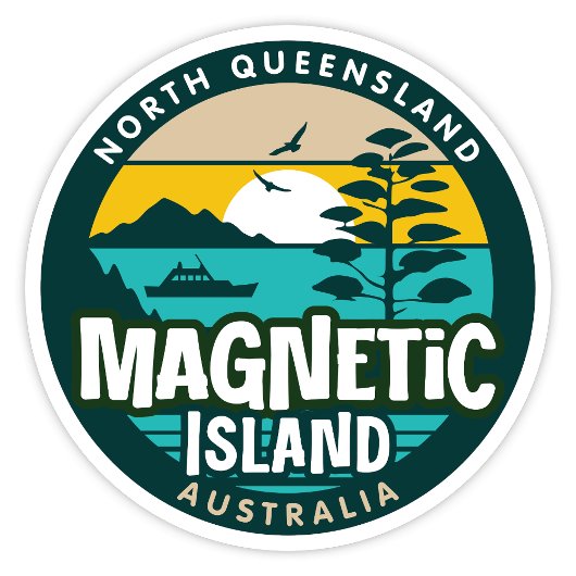 Magnetic Island, Queensland Australien Aufkleber
