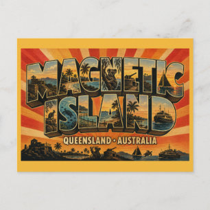 Magnetic Island Queensland Tropischer Inselurlaub Postkarte