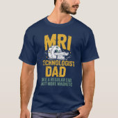 Magnetic Krass Tech Radiologist MRT Technologist V T-Shirt (Vorderseite)