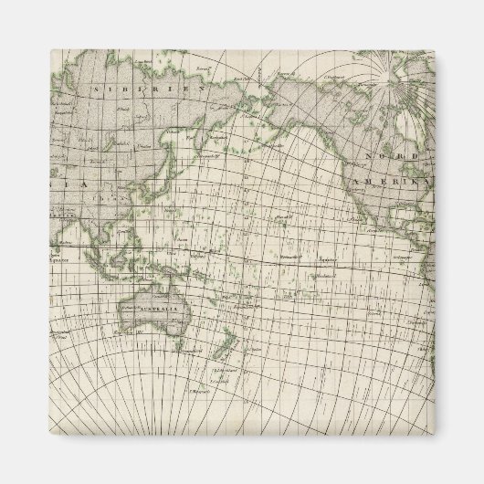Magnetic Map of the World Magnet (Vorne)