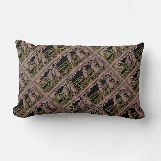 "Magnetic North" Lendenkissen (Vorderseite)