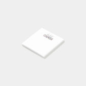 Magnetic Notepad Post-it Klebezettel (angewinkelt)
