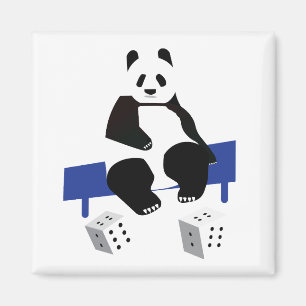 Magnetic Panda Magnet