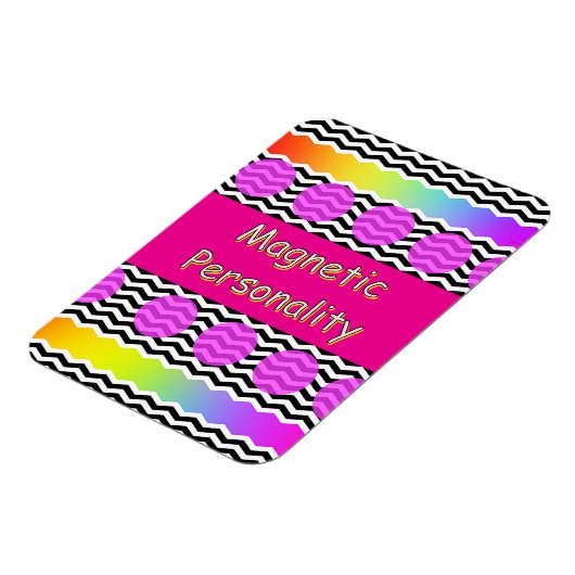 Magnetic Personality Refrigerator  Magnet (Linke Seite)