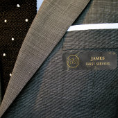 Magnetic Safety Button Gold-Logo für Mitarbeiter