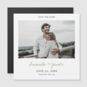 Magnetic Save the Dates Magnetkarte (Vorne/Hinten)