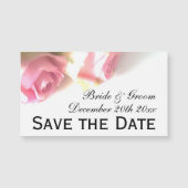 Magnetic speichern Sie die Datumskarten mit rosa r Magnetkarte (Vorderseite)