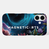 MagneticArts: Blumennebel Case-Mate iPhone Hülle (Rückseite (Horizontal))