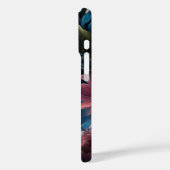 MagneticArts: Blumennebel Case-Mate iPhone Hülle (Rückseite / Links)