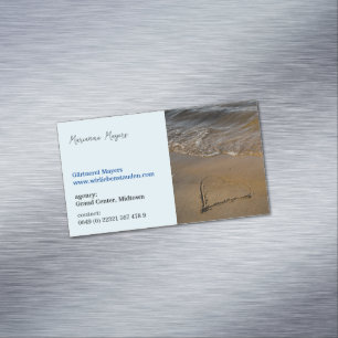 Magnetisch, für Holistik- und Wellness-Praktiker Magnetische Visitenkarte