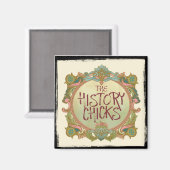 Magnetische Attraktion (2 Zoll Square Magnet) Magnet (Vorderseite/Rückseite)