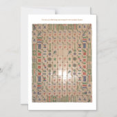 Magnetische BMJA-Regeln - Symbolischer Platz Magneteinladung (Vorderseite)