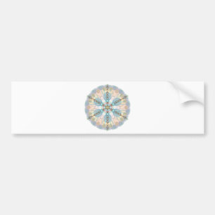 Magnetische Energie-Mandala Autoaufkleber