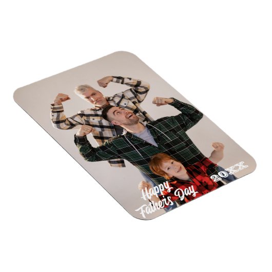 Magnetische Familienfotorahmen | Vatertag-Foto Magnet (Rechte Seite)