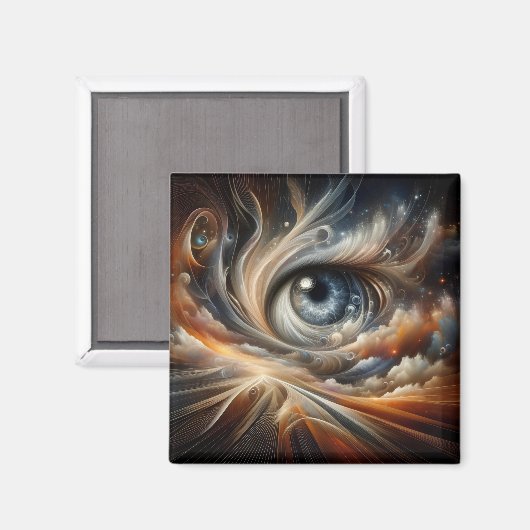 Magnetische Gaze Magnet (Vorderseite/Rückseite)