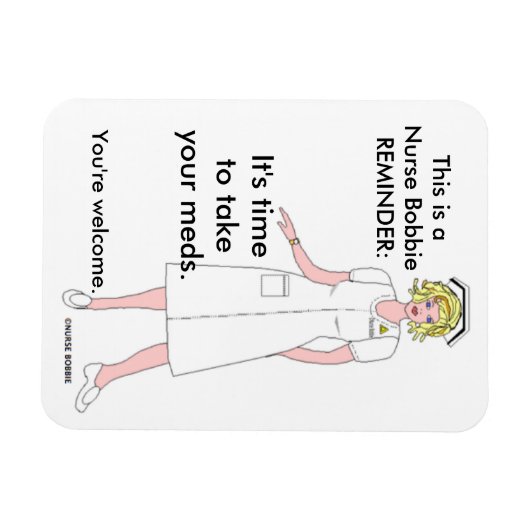 Magnetische Med-Erinnerung Magnet (Horizontal)