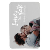 "Magnetische Momente" Chic Save the Date Personali Magnet (Vertikal)