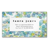 Magnetische Ozeanzirkel Kunsthandwerkskarte Visitenkarte (Vorderseite)