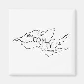 Magnetische Persönlichkeit Magnet (Vorne)