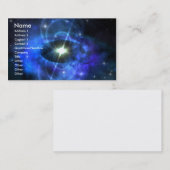 MAGNETISCHE PULSE STAR-GESCHÄFTSKARTE VISITENKARTE (Vorne/Hinten)