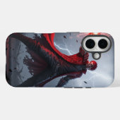 Magnetische Rebellion: Rothaariger Outlaw-Fall  Case-Mate iPhone Hülle (Rückseite (Horizontal))