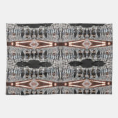 Magnetische Richtung blühen Geschirrtuch (Horizontal)