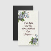 Magnetische Schrifts-heiliges Karte GESCHENK (Vorne/Hinten)