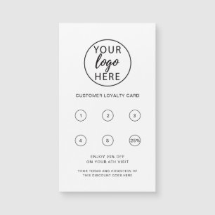 Magnetische Treuekarte für kundenspezifische Firme Magnetkarte